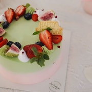 Matcha Strawberry 6"